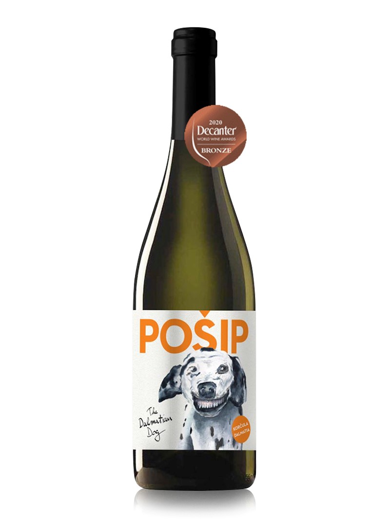 dalmatian-dog-posip-nagradjeno-vino Pošip Dalmatian Dog - vino za dame, ali i za gospodu - top!